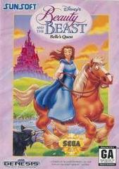 Sega Genesis Beauty and the Beast Belle's Quest [Loose Game/System/Item]